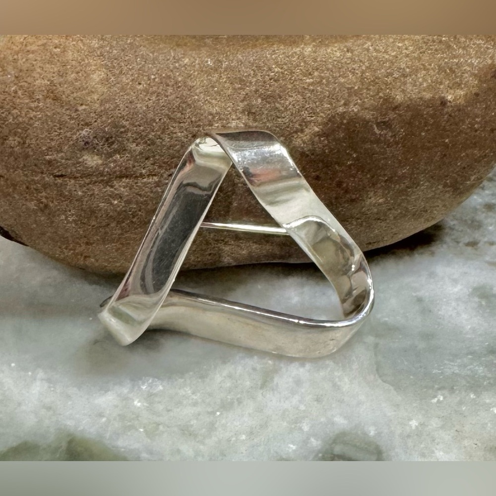 James Avery Wave Twist Sterling Brooch
